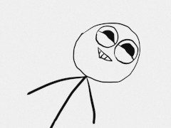 Looping Stickman Animation - Calm, Cute & Funny for Relax