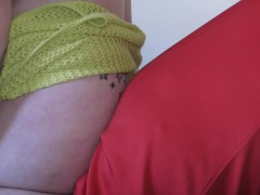 Kiwi slutty MILF turned on by watching porn sits on Masters cock and sucks the cum right out of him