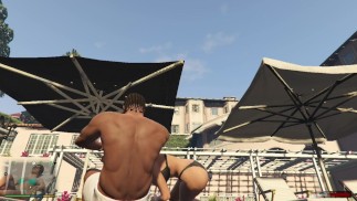GTA 大学性爱！5 个女孩 1 个 Coc！ 口交和肛交 GTA 免费色情