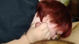 Watch me suck This monster cock