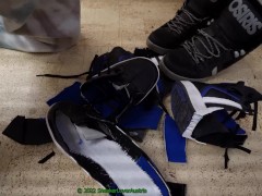 Cutting Adidas Varial (jerking off) - Part 2