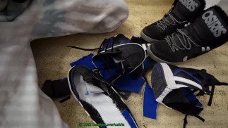 Cutting Adidas Varial (jerking off) - Part 2