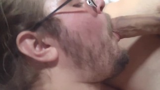 Сосание члена, лизание лакомых кусочков, веселый минет с моей девушкой