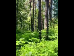 Hot Milf Goes Nude Outdoors – Forest Exhibitionism, Almost Spotted! | Icona Didi Full Video