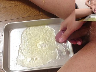 中出しの快感を疑似体験する尿道ゼリーオナニー　HENTAI　ゲイ