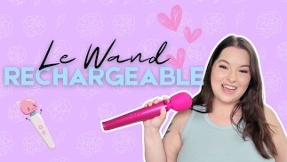 Recensione massaggiatore ricaricabile Le Wand - Recensione bacchetta magica SFW - Sydney Screams