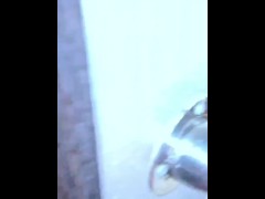 Blowjob in public with my stepbrother the pervert cums on my face in front of many people