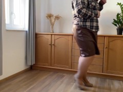 No sex, but you can cum on your mother-in-law's fat ass!