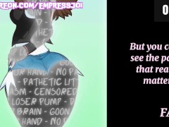 4 Minute Challenge: The Beta Censored Humiliation (femdom, feet, humiliation)