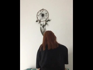 my girlfriend rides my hard cock.