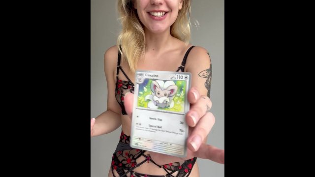 Lingerie Pokemon Card Pulls Day 6 - Temporal Forces booster pack