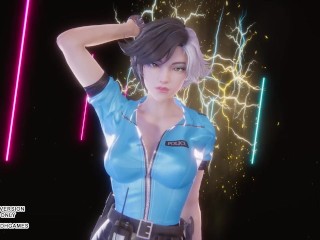 [MMD] BABYMONSTER - SHEESH Luna Snow Sexy Kpop Dance Uncensored Hentai