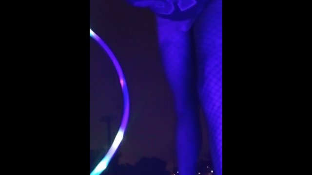 Light up hoola hoop