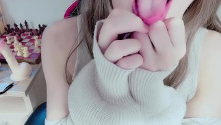 Sissy Gives Blowjobs and Swallows 3 Cum Loads♡【femboy crossdresser 女装 男の娘】