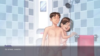 Debbie помогает ему, когда он в душе (18+) - Summertime Saga Новое обновление