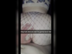 Neighbors wife is out of town so he comes and fucks me