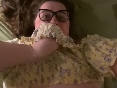 POV: CHUBBY SCHOOLGIRL FILMING HERSELF WHILE BBC STRANGER FUCKS HER TIGHT PUSSY AFTER PROM