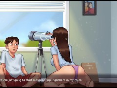 "She Wore That Dress on Purpose – And I Couldn’t Resist" - Screenshot 1 of 16 - Summertime Saga New