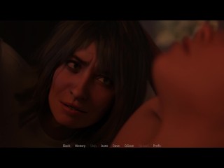 Жизнь с Vicky - Глава 3 - Стэн мастурбировал и кончил на задницу и лицо Vicky - Highlight