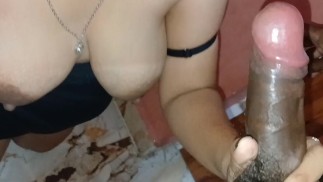 BIG BOOBS STEPSISTER GIVES ME THE BEST BLOWJOB WHEN I WAS ALONE