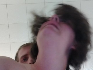 Milf Gets Fucked Doggy, Underboob View