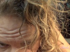 Aunt Judy's - Your Naughty Step-Aunt Tia Sucks Your Cock (POV Experience)