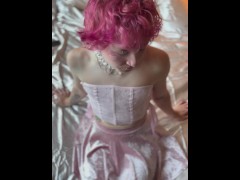 Pinky is ready to play