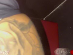 Fui Usada no Gloryhole, Enquanto Meu Marido assistia louco de tesão!