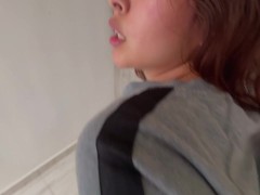 I couldn’t resist her in that empty room – Raw POV, no face