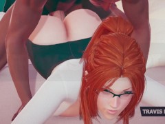 Thicc Redhead Professor Crawls into Your Office Fantasy – Glasses On, Shirt Tight, Attitude Naughty