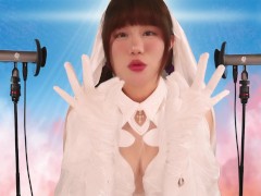 ASMR Hot Priestess Girl Prayer Ceremony with You | Mouth Sound and Ear Licking