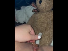 SNICKERS CHOCOLATE IN TEEN PINK PUSSY-KINKY PORN-FOOD FETISH-ARABIAN SNOWWHITE-BEST AMATEUR USA LA G