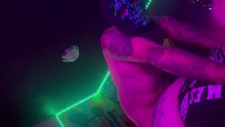 Getting taken from behind by a masked man raw and hard