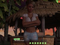 Lewd Island #2 - Second day on a desert island with bella