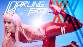 It's Time For Alex Harper As Zero Two To Take Matters Between Her Legs