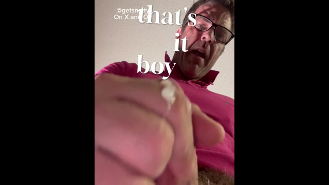 DILF di senape Sgattaioli in faccia e ti chiama un bravo ragazzo