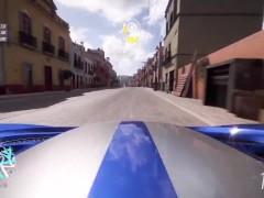 Dodge Viper ACR on the track