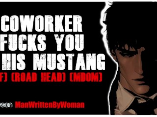 CoWorker Fucks you in his Mustang [M4F] [car Sex] [MDOM]