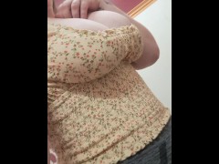 Public fitting rooms and big soft tits