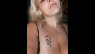 Smoking Good Morning with BIG TITS MILF