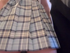 【山手線の情事】目白-高田馬場　通学途中の車内でおじさんがスカートの中に手を入れてきた♡ - Screenshot 16 of 16 - 山手線