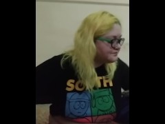 Amputee eats burger - Screenshot 6 of 16 - Amputee Girl