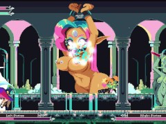 FlipWitch - Playthrough (part 1), Creampie, Double penetration, Tit drop, Monsters