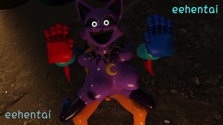 Poppy Playtime hentai - Catnap sex with The Player
