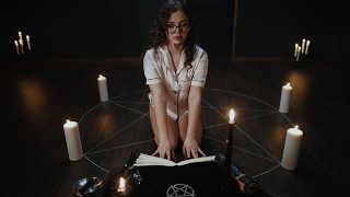 After Being Bullied A 3D Real-Life Anime Hentai Horror Nerdy Schoolgirl Calls Forth A Sex Demon