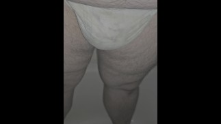 Making a mess in my diaper and enjoying it