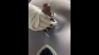 japanese chubby masturbating in a suit. porn video thumbnail