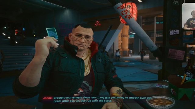 Playing Cyberpunk 2077