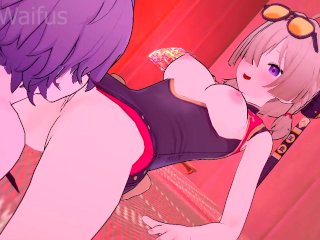 Sweety stores so much Cum in her Pussy - Zenless Zone Zero Sex