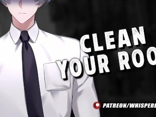 Clean Your Room Or Get FUCKED  Male Moaning Audio Porn For Women